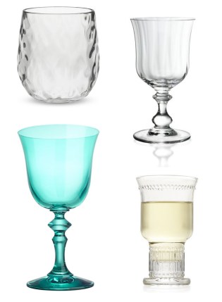 wine glasses